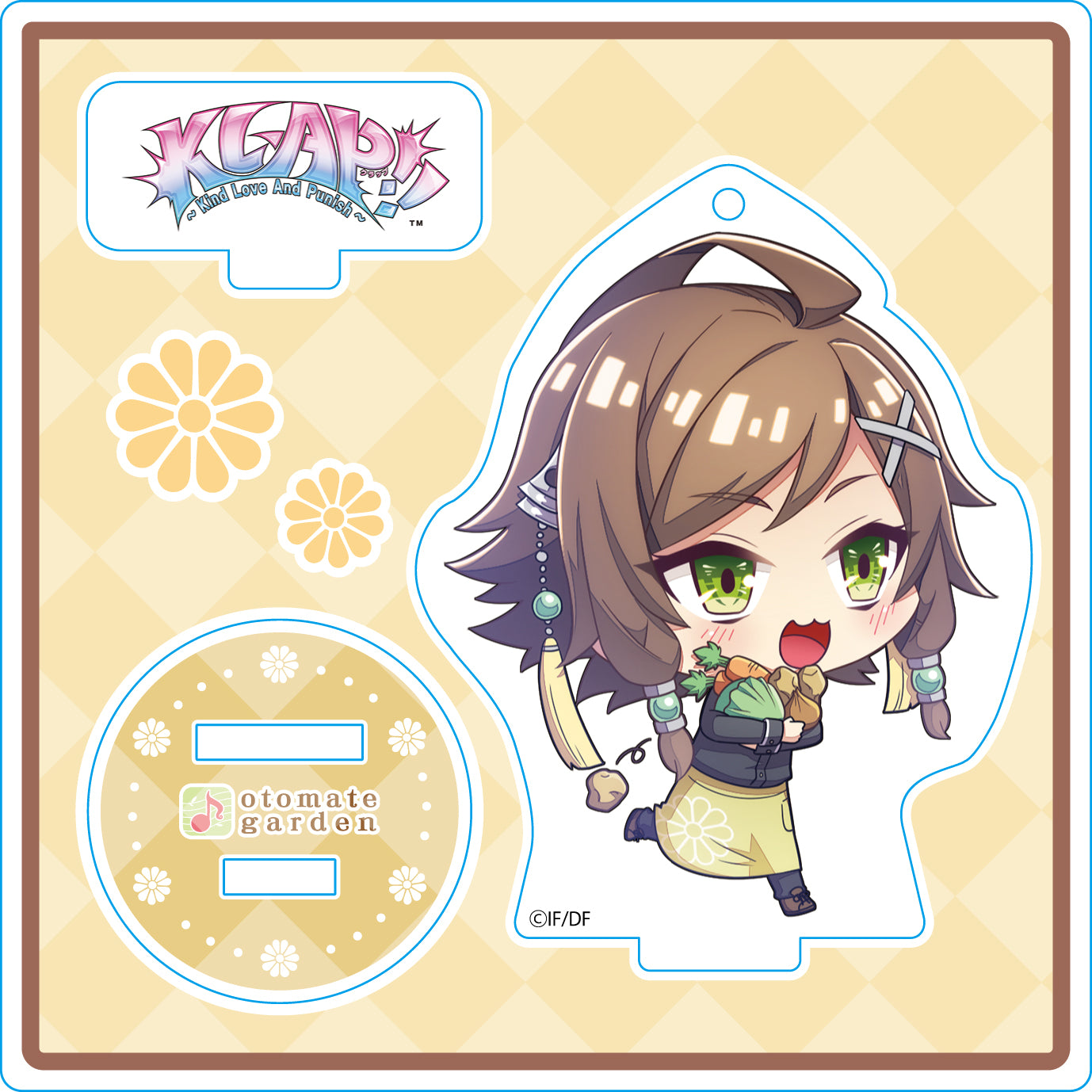 (Goods - Stand Pop) Otomate Garden Chibi Character Acrylic Stand 2017_39 KLAP!! Kanade Harima Animate International