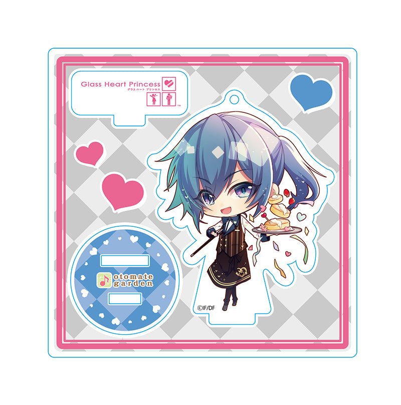 (Goods - Stand Pop) Otomate Garden Chibi Character Acrylic Stand 2017_42 Glass Heart Princess Yukito Karasuma Animate International