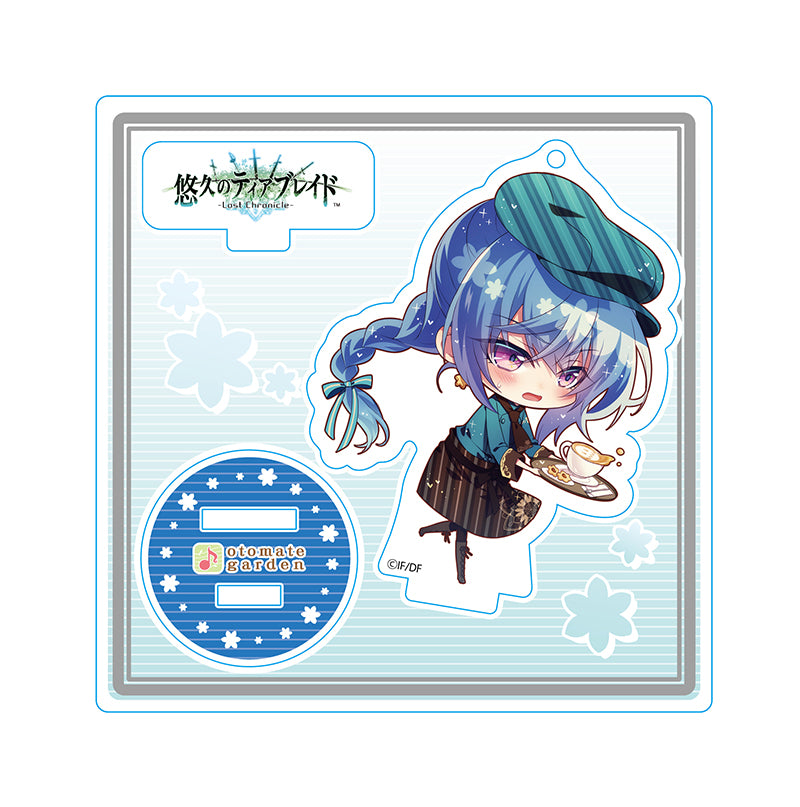 (Goods - Stand Pop) Otomate Garden Chibi Character Acrylic Stand 2017_47 Yuukyuu no Tierblade Atharva Animate International