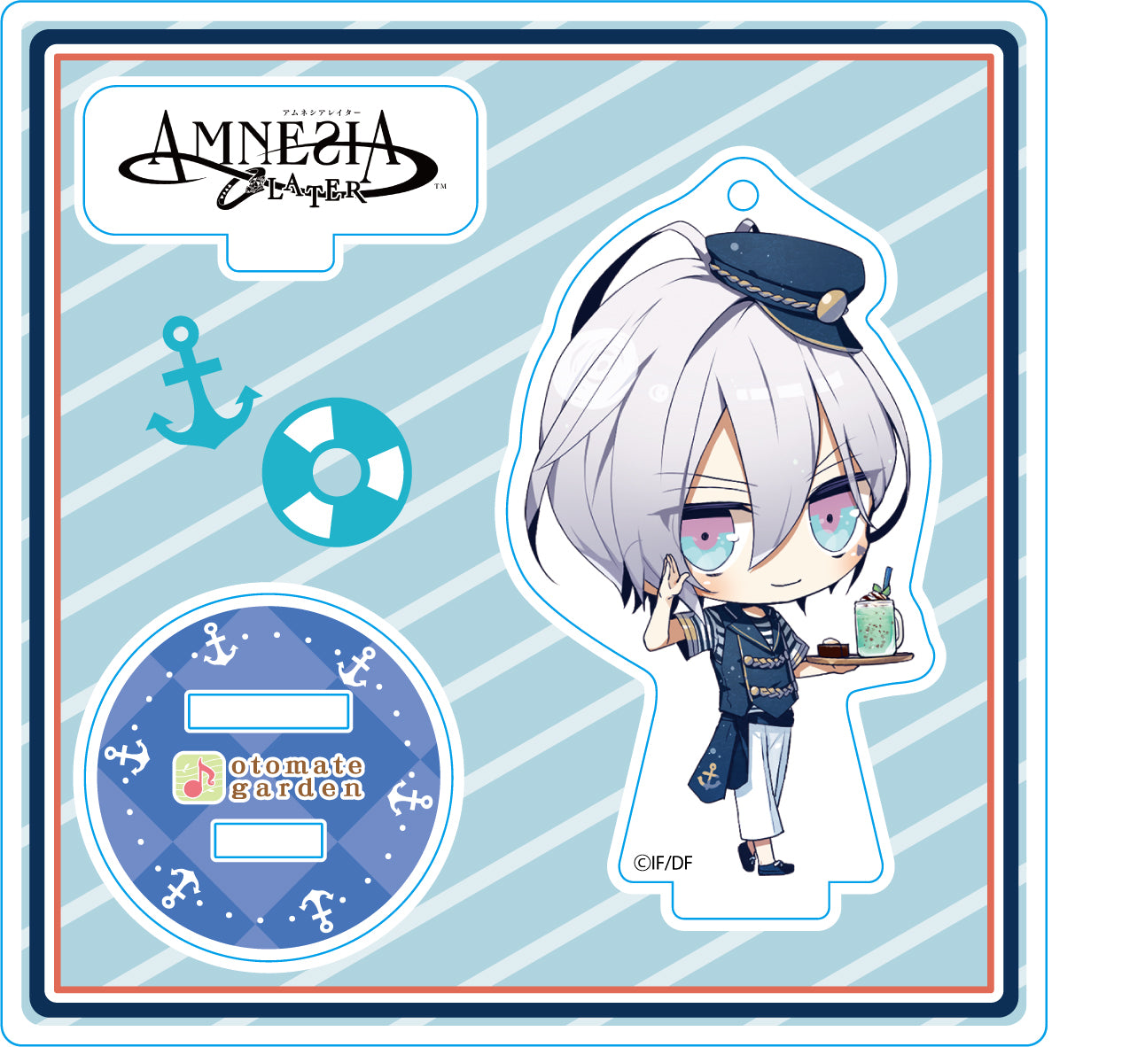 (Goods - Stand Pop) Otomate Garden Chibi Character Acrylic Stand 2017_68 AMNESIA Ikki Animate International