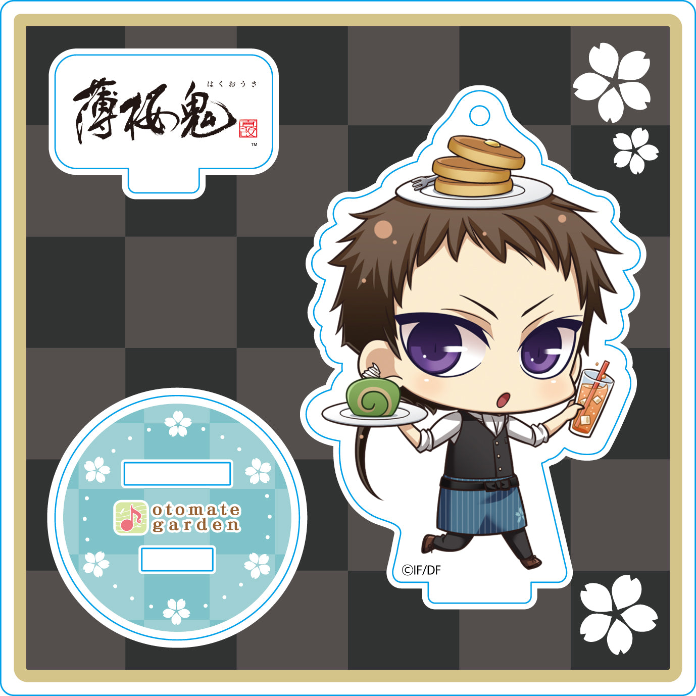 (Goods - Stand Pop) Otomate Garden Chibi Character Acrylic Stand 2017_94 Hakuoki Shinkai Yamazaki Susumu Animate International