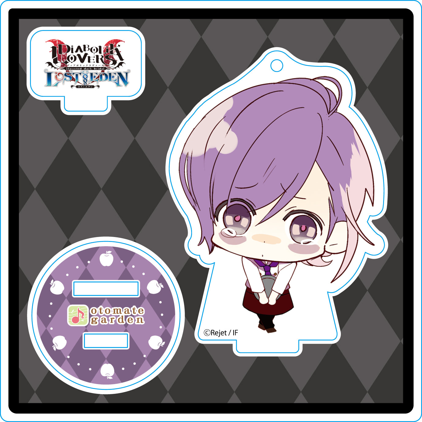 (Goods - Stand Pop) Otomate Garden Chibi Character Acrylic Stand 2017_107 DIABOLIK LOVERS LE Sakamaki Kanato Animate International