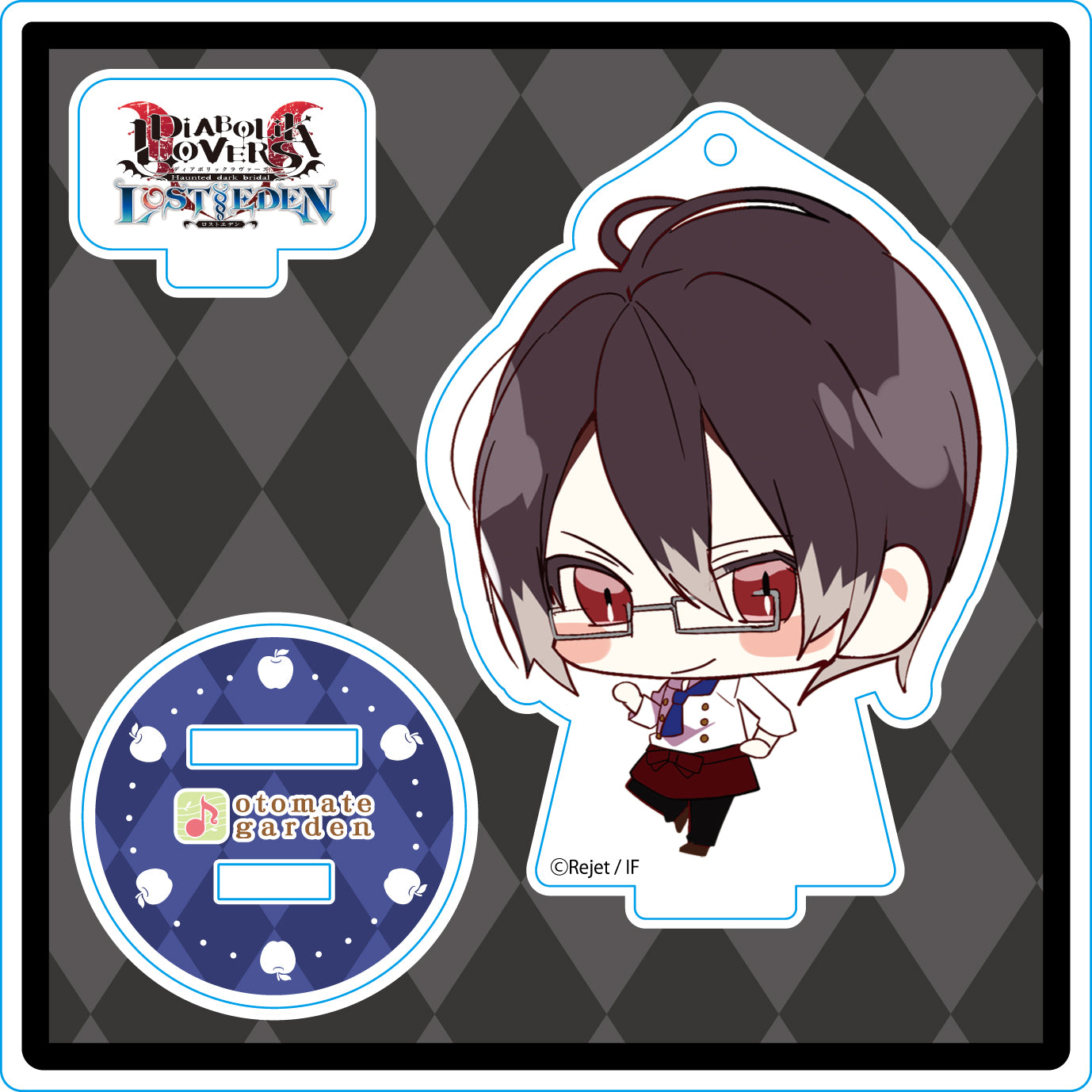 (Goods - Stand Pop) Otomate Garden Chibi Character Acrylic Stand 2017_110 DIABOLIK LOVERS LE Sakamaki Reiji Animate International