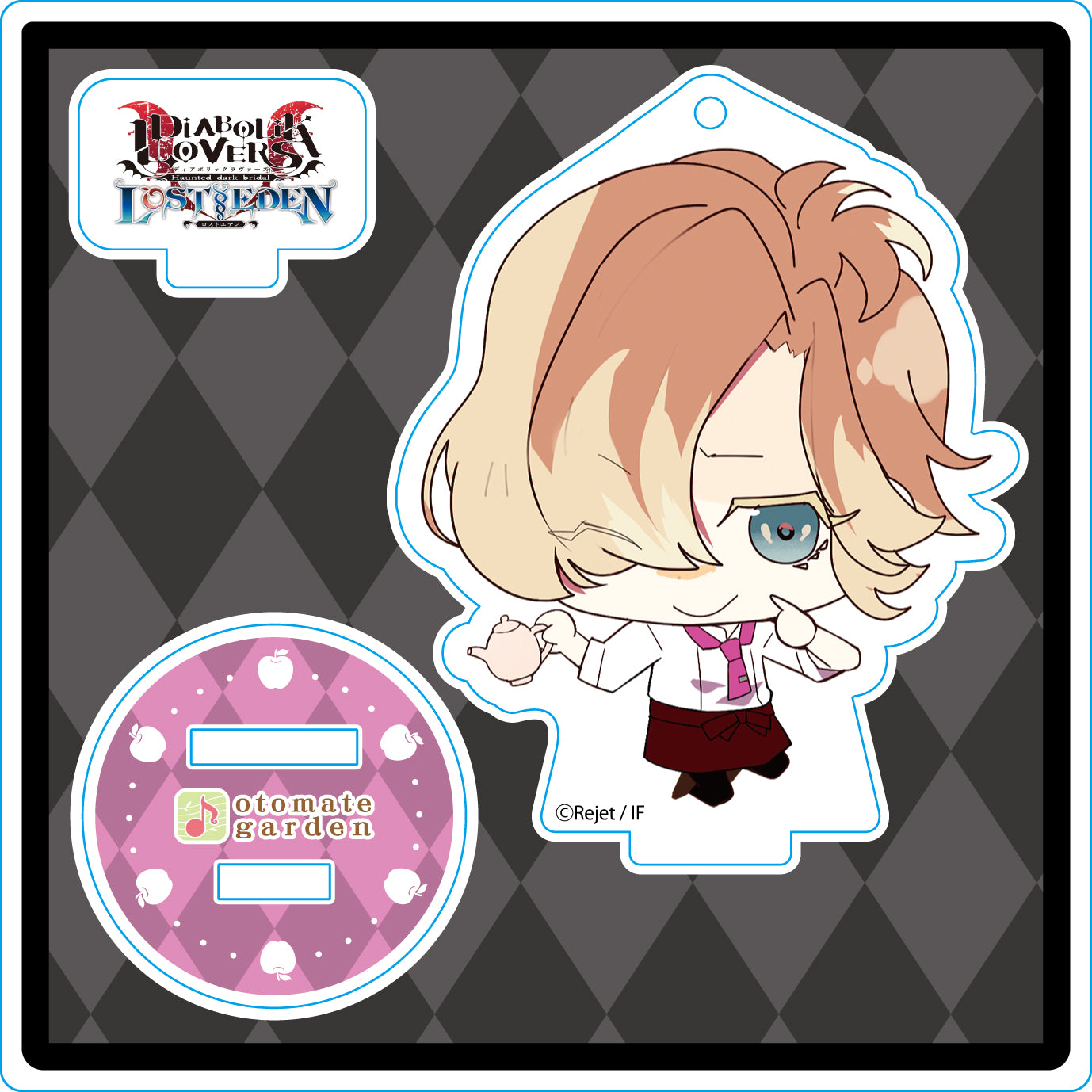 (Goods - Stand Pop) Otomate Garden Chibi Character Acrylic Stand 2017_113 DIABOLIK LOVERS LE Mukami Kou Animate International