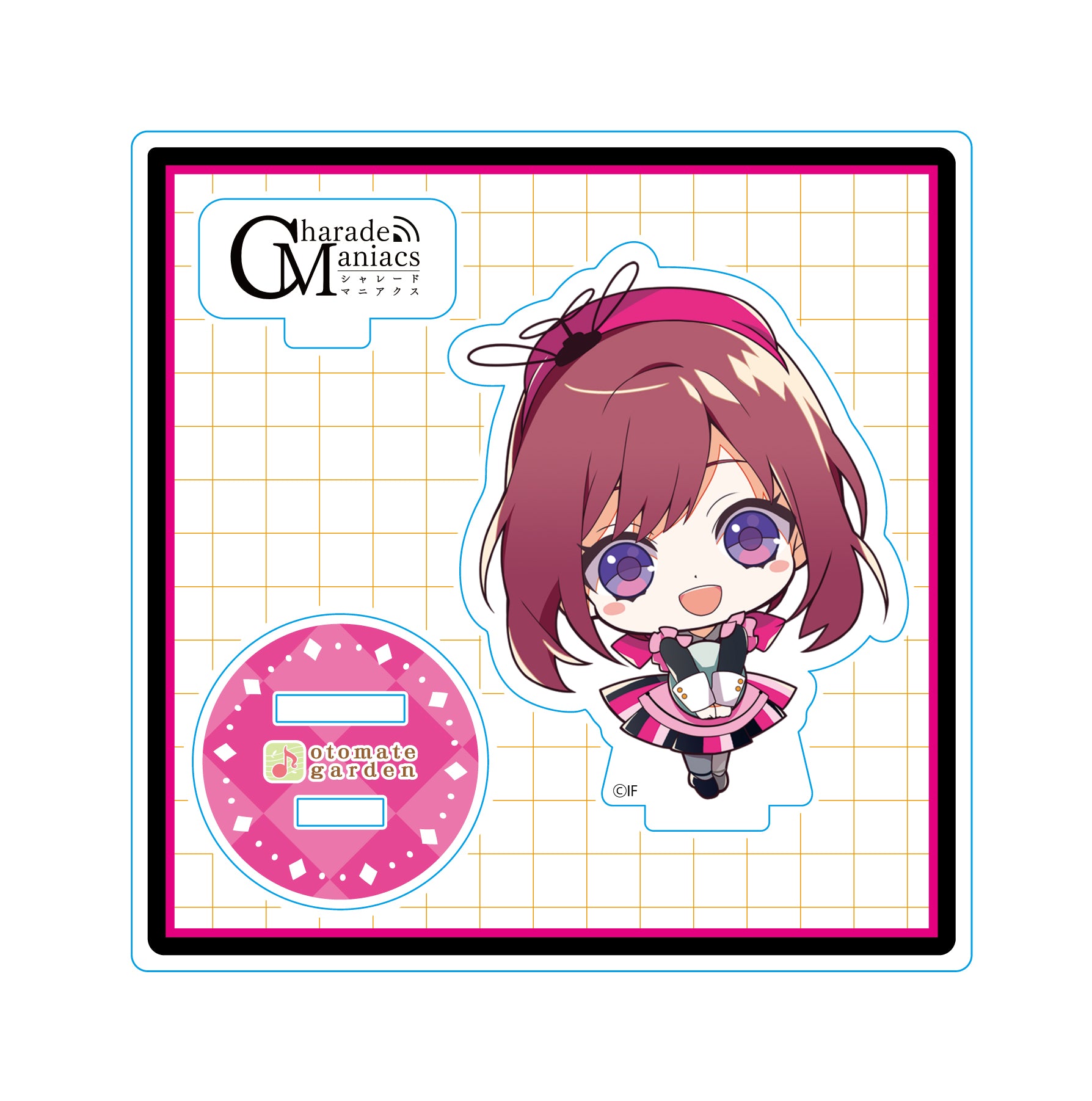 (Goods - Stand Pop) Otomate Garden Chibi Character Acrylic Stand _2019_119 Charade Maniacs Sena Hiyori Animate International