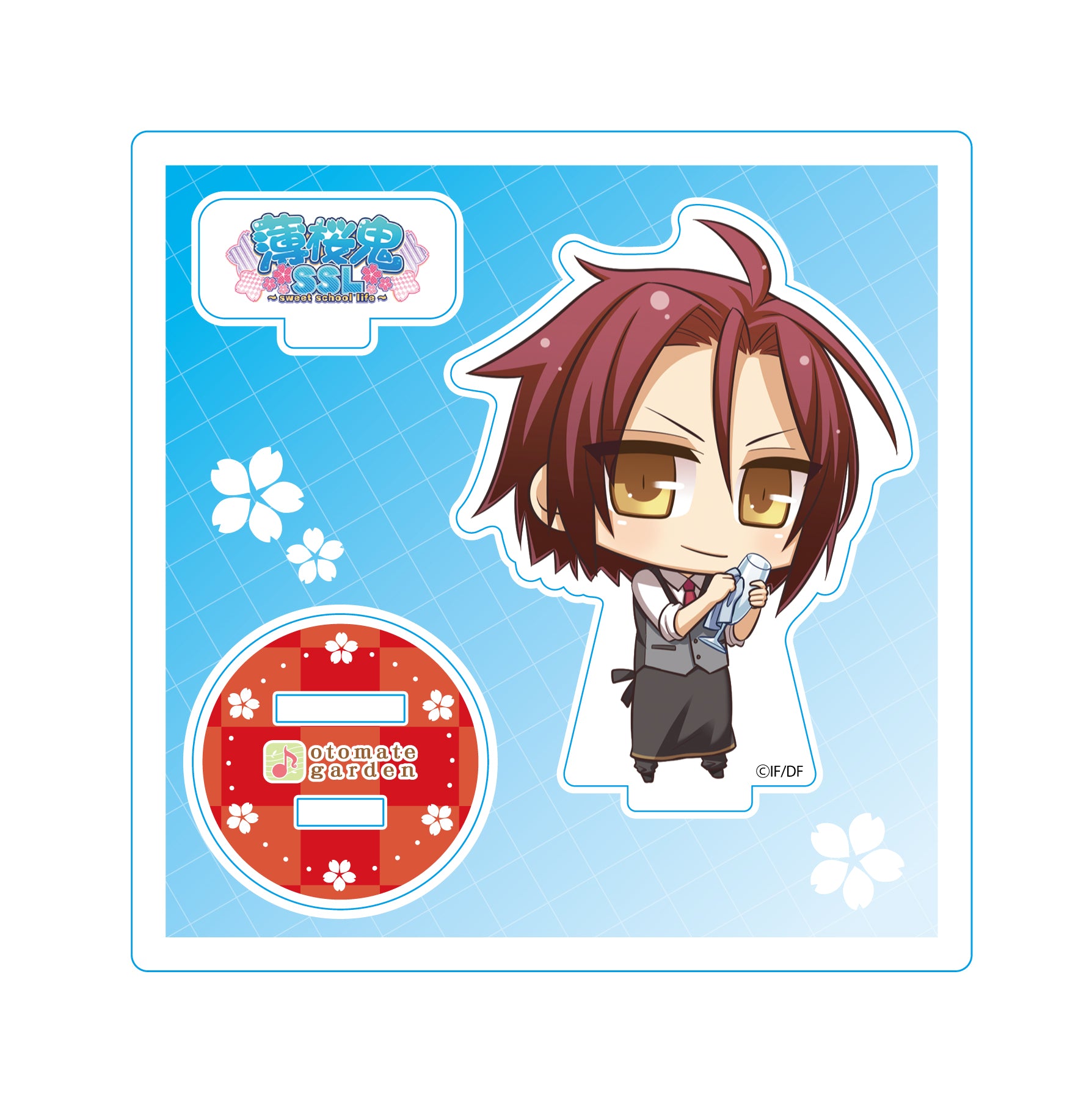 (Goods - Stand Pop) Otomate Garden Chibi Character Acrylic Stand _2019_134 Hakuoki SSL Harada Sanosuke Animate International