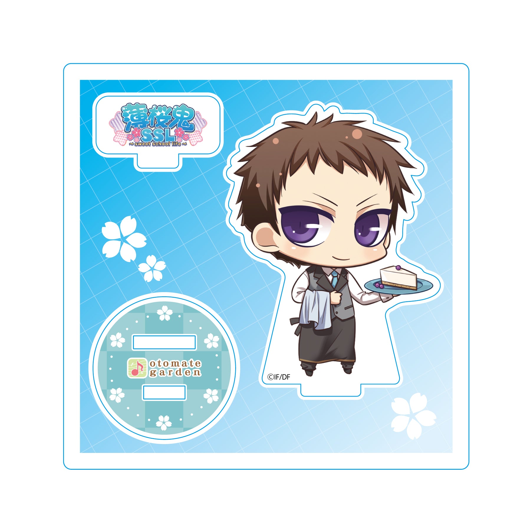 (Goods - Stand Pop) Otomate Garden Chibi Character Acrylic Stand _2019_138 Hakuoki SSL Yamazaki Susumu Animate International