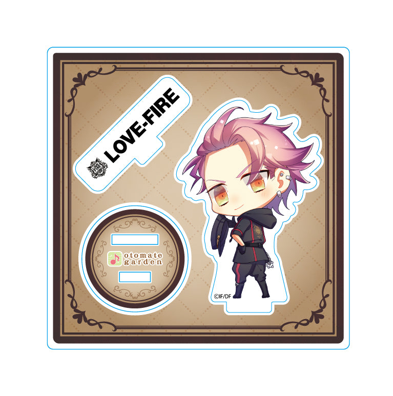 (Goods - Acrylic Stand) Otomate Garden Chibi Character Acrylic Stand - LOVE FIRE!! from OTOMATE TRIBE Taiga Isurugi (VARIABLE BARRICADE) Animate International