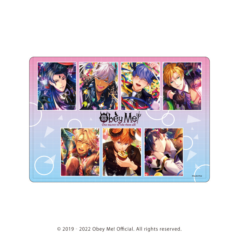 (Goods - Case) Character Clear Case Obey Me! 04 / Ensemble Design A (Official Art)