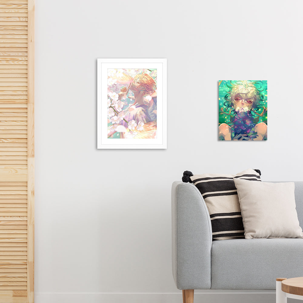 (Goods - High Resolution Print) Boys Gallery Fasna Chara-fine Sakura A4 Size (Signed by the Artist) Animate International