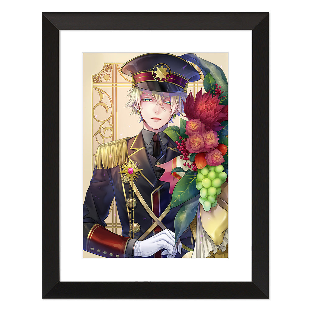 (Goods - High Resolution Print) Boys Gallery Hakuseki Chara-fine Shukufuku A4 Size (Signed by the Artist) Animate International