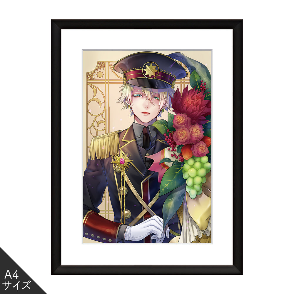 (Goods - High Resolution Print) Boys Gallery Hakuseki Chara-fine Shukufuku A4 Size (Signed by the Artist) Animate International