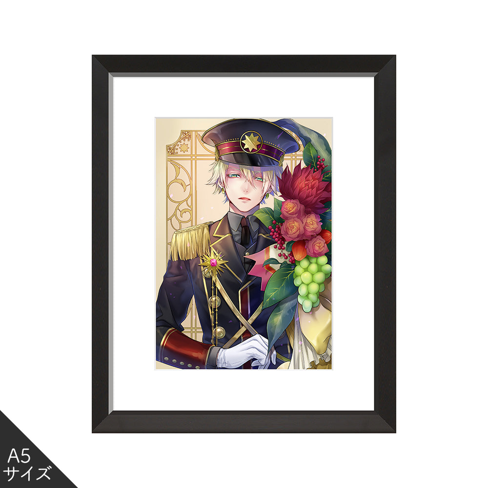 (Goods - High Resolution Print) Boys Gallery Hakuseki Chara-fine Shukufuku A5 Size Animate International