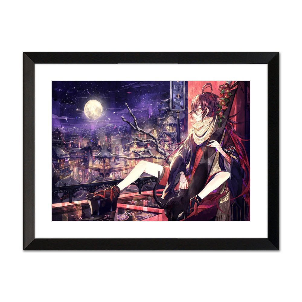 (Goods - High Resolution Print) Boys Gallery Mura Karuki Chara-fine Fuyu Geshiki A4 Size (Signed by the Artist) Animate International