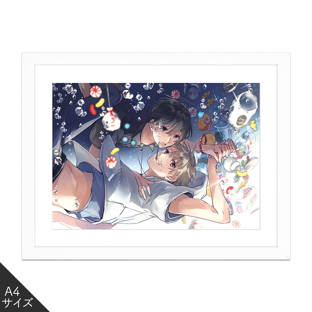 (Goods - High Resolution Print) Boys Gallery Nasuko Chara-fine Zabun A4 Size (Signed by the Artist) Animate International