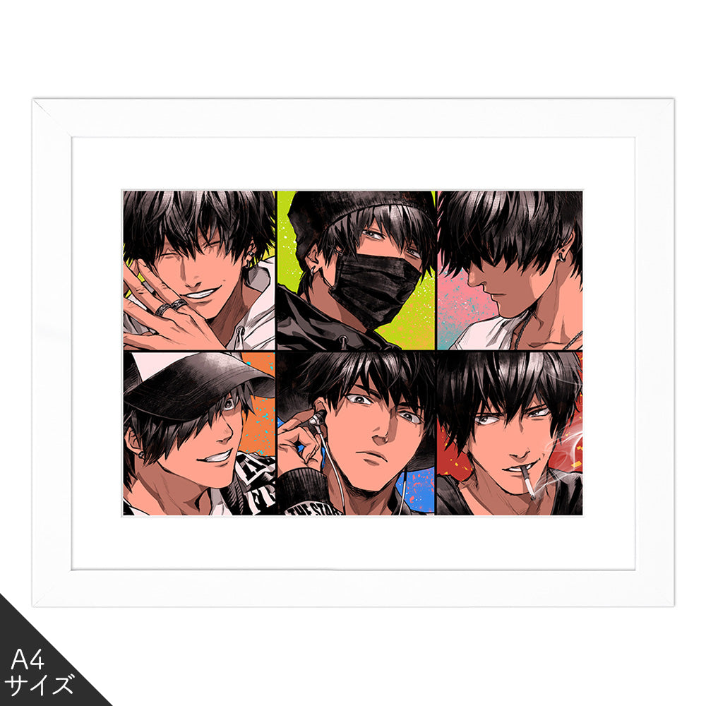 (Goods - High Resolution Print) Boys Gallery Toya Onoda Chara-fine Personal Color A4 Size (Signed by the Artist) Animate International