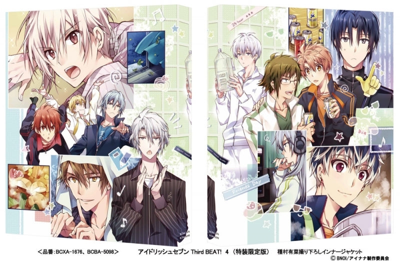 [a](Blu-ray) IDOLiSH7 Third BEAT! TV Series Vol. 4 [Deluxe Limited Edition] Animate International