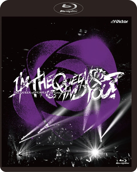 (Blu-ray) Tokyo 7th Sisters The QUEEN of PURPLE 1st Live "I'M THE QUEEN, AND YOU?" [Regular Edition] Animate International