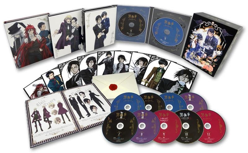 (Blu-ray) Black Butler Blu-ray Disc BOX [Complete Production Run Limited Edition] Animate International