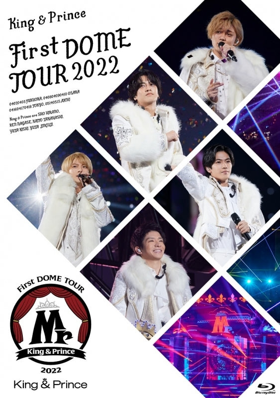(Blu-ray) King & Prince First DOME TOUR 2022 ~Mr. ~ [Regular Edition]