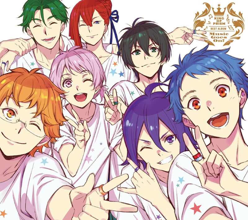 [a](Album) KING OF PRISM BEST ALBUM "Music Goes On!" {Bonus: Coaster} Animate International