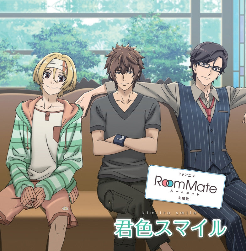 (Theme Song) Room Mate TV Series Theme Song: Kimi Iro Smile by Takumi Ashihara, Aoi Nishina & Shinya Miyasaka (CV. Tomoaki Maeno, Natsuki Hanae & Kousuke Toriumi) Animate International