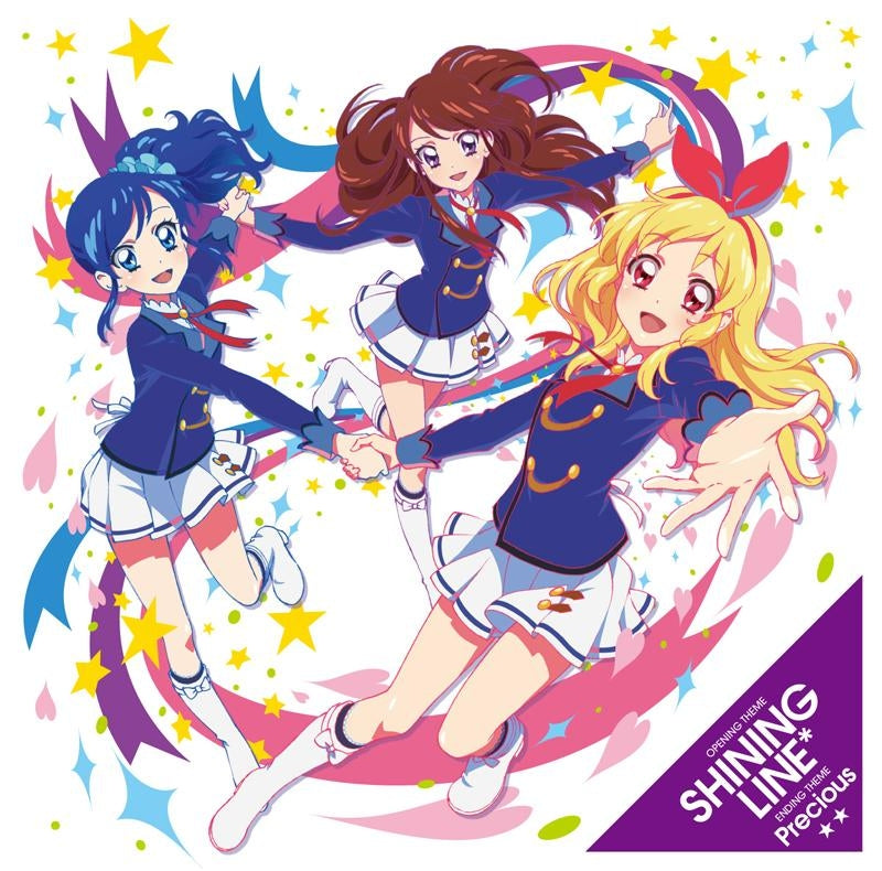 (Theme Song) Aikatsu! TV Anime/Data Carddass 2nd Season New OP & ED: SHINING LINE* - Precious by STAR☆ANIS