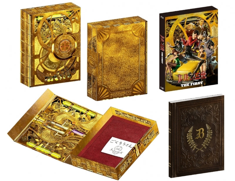 (Blu-ray) Lupin III: The First (Film) [Deluxe Edition Bresson Diary Edition] Animate International