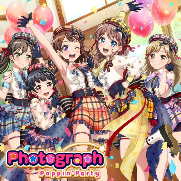 (Character Song) BanG Dream! - Poppin'Party Photograph [Regular Edition]