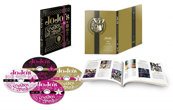 (Blu-ray) JoJo's Bizarre Adventure TV Series Part 5: Golden Wind Blu-ray BOX 2 [First Run Limited Edition]