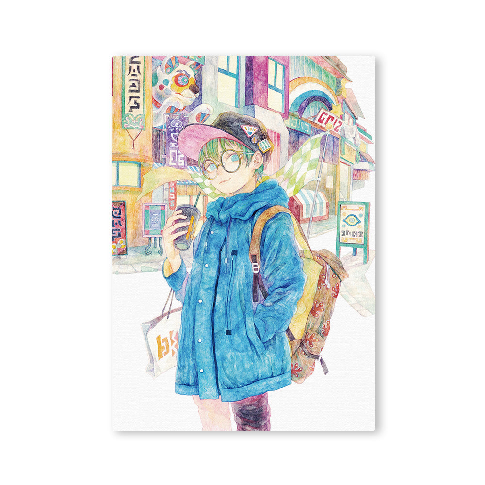 (Goods - High Resolution Print) Boys Gallery Runta Chara-fine Board Odekate Animate International