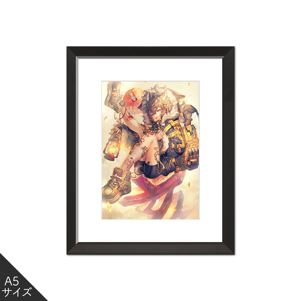 (Goods - High Resolution Print) Boys Gallery Shigaraki Chara-fine Inoshishi A5 Size Animate International