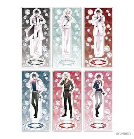 [※Blind](Goods - Stand Pop) Ikemen Vampire: Temptation in the Dark Trading Acrylic Stand Festival ver.